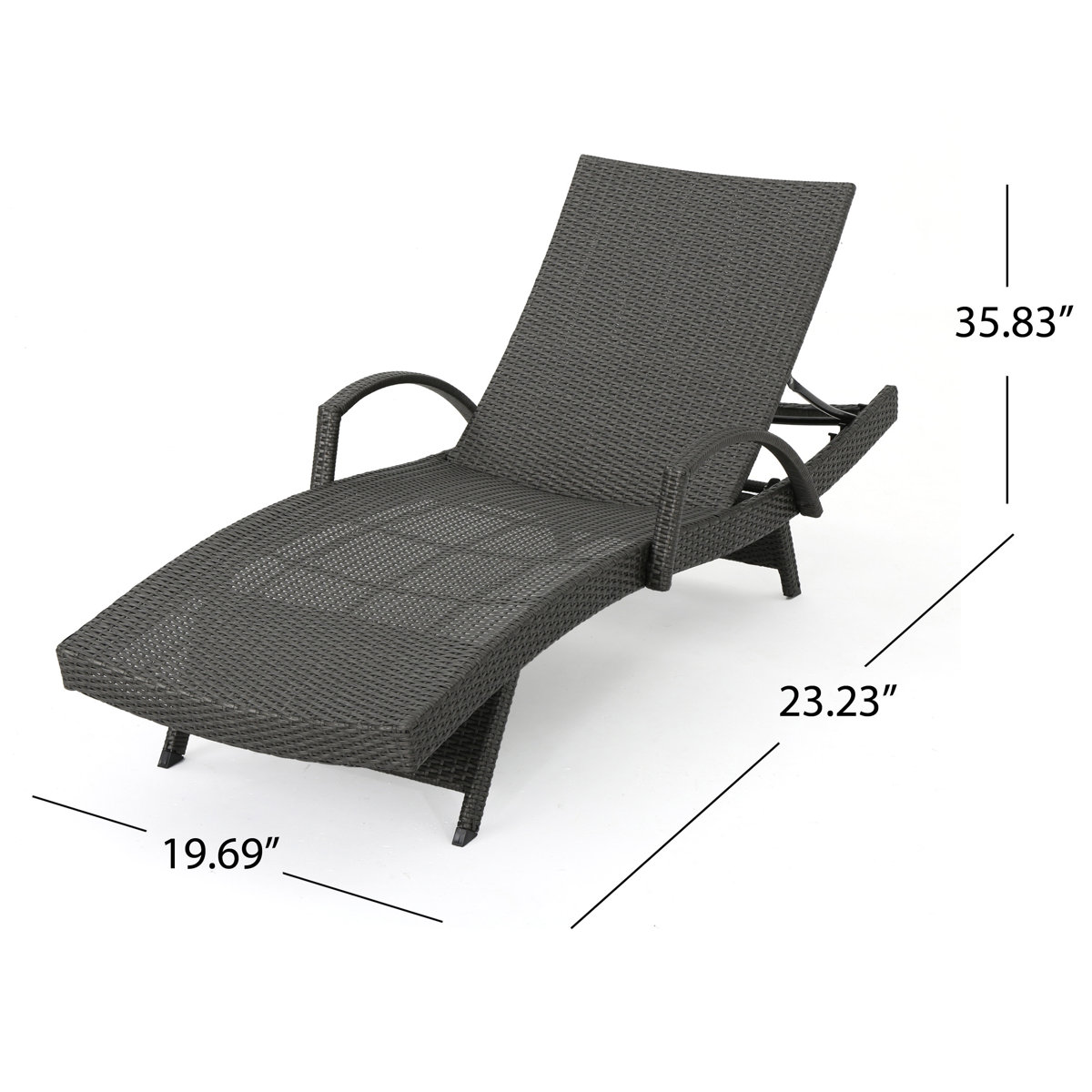 Sol 72 Outdoor™ Rebello Long Reclining Chaise Lounge Set & Reviews